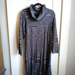 Cowl Neck A-line Dress